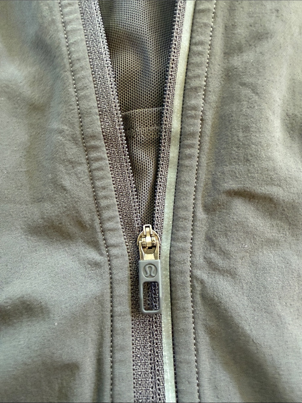 lululemon athletica Charcoal Gray Lightweight Half-Zip Hoodie